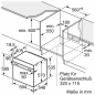 Preview: Bosch HBA 517 GS 2 (HBA537BS0+HEZ538000) Einbaubackofen